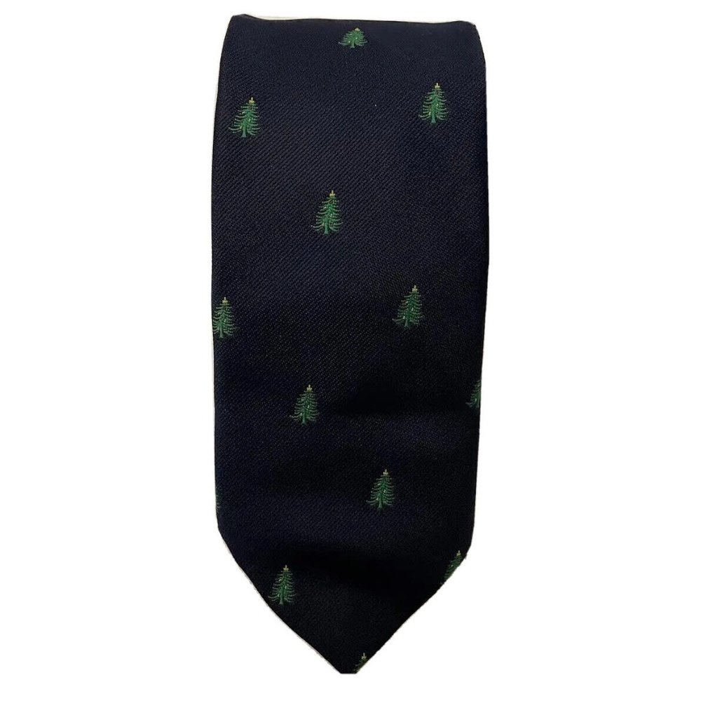 Cape Cod Neck Wear Christmas Tree Men's Tie 57" x 3" Vintage